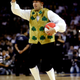 The Boston Celtics mascot Lucky